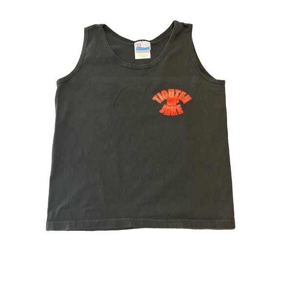 Unbranded Tops - Women’s Tighten Up Jake 90’s Workout Tank Top Black Size Small